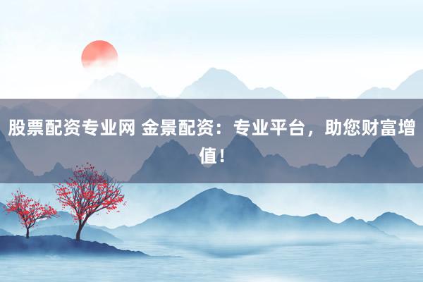 股票配资专业网 金景配资：专业平台，助您财富增值！
