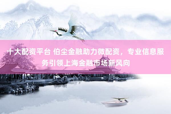 十大配资平台 伯尘金融助力微配资，专业信息服务引领上海金融市场新风向