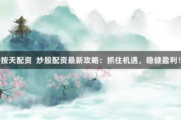 按天配资  炒股配资最新攻略：抓住机遇，稳健盈利！